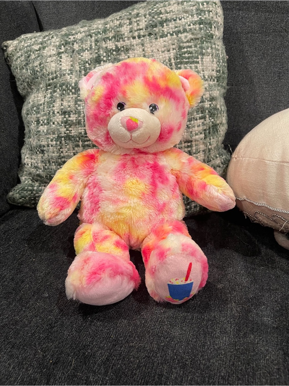 Build a bear Dairy Queen strawberry cheesecake bear